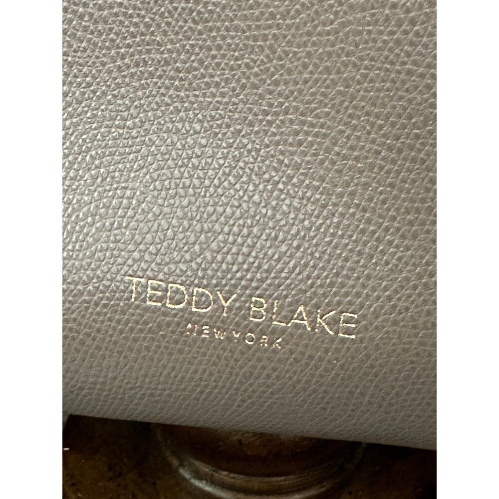 Teddy Blake Taupe Leather Satchel - Picture 12 of 12